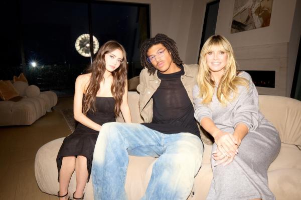 Bild 1 von 4: (v.l.n.r.) Leni Klum; Henry Klum; Heidi Klum