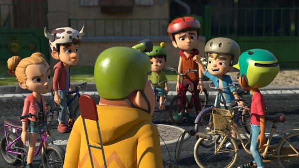 Bild 1 von 3: Raphael hat eine Idee, wie man dem verrückten Gartenzwergdieb auf die Schliche kommen kann.