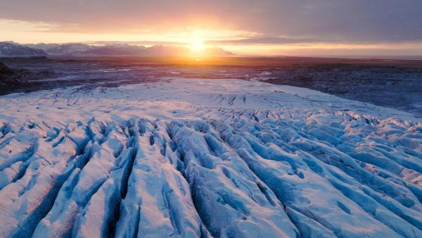 Bild 1 von 21: Im Bild: Der Vatnajökull ist der größte Gletscher Europas.