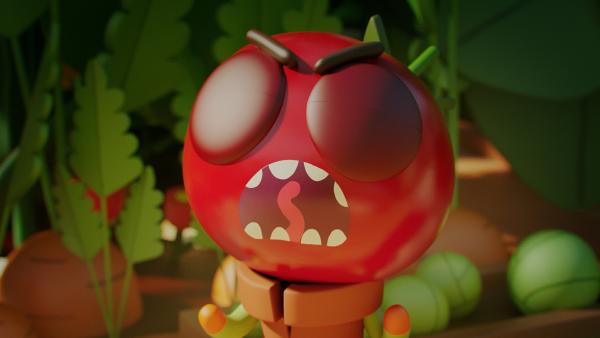 Bild 1 von 2: Zuhause kann Heinz ungebremst seine ganze Wut rauslassen  bei Familie Tomate gehört das zum guten Ton.
© ZDF/2023 DR, Sparre Production, GODO Films - Honorarfreie Verwendung gemäß AGB im engen inhaltlichen redaktionellen Zusammenhang mit genannter Sendung bei Nennung \