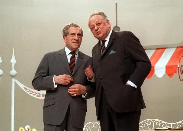 Bild 1 von 1: Im Bild: Karl Farkas, Ernst Waldbrunn.