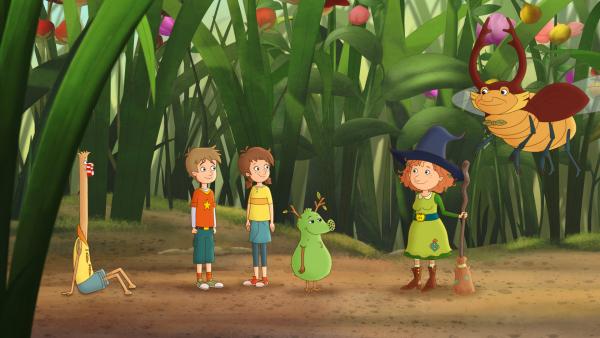 Bild 1 von 5: Petronella und ihre Freunde warten auf ein kräftiges \