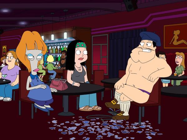 Bild 1 von 8: (v.l.n.r.) Roger; Hayley Smith; Stan Smith