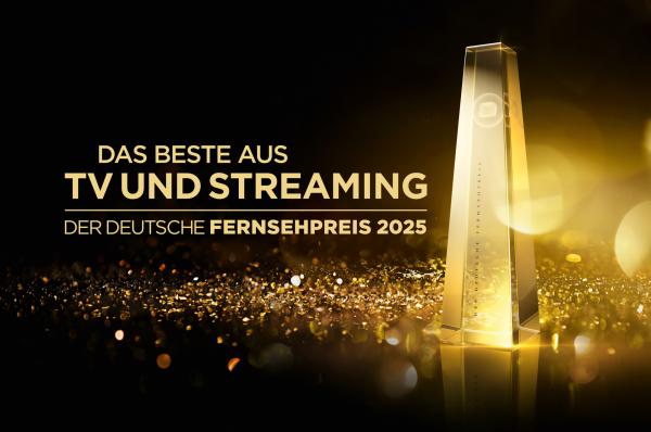 Bild 1 von 2: Logo: Das Beste aus TV und Streaming - Der Deutsche Fernsehpreis 2025.