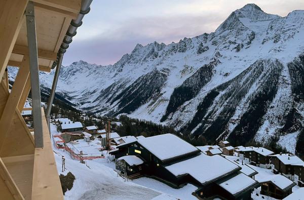 Bild 1 von 1: Winter im Lötschental im Kanton Wallis