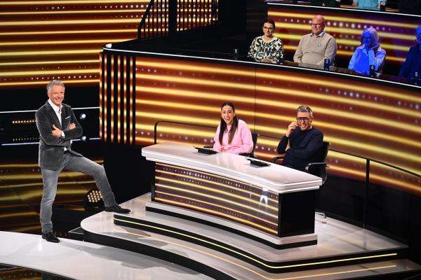 Bild 1 von 9: (v.l.n.r.) Jörg Pilawa; Melissa Khalaj; Michi Beck