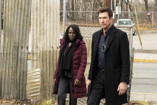 Bild 1 von 10: Fatima Door (Délé Ogundiran, l.); Remy Scott (Dylan McDermott, r.)