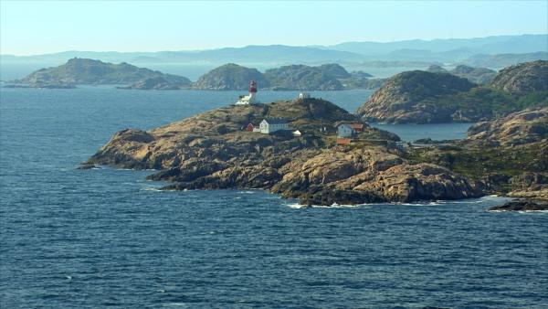 Bild 1 von 6: Norwegens ältester Leuchtturm - Lindesnes fyr.