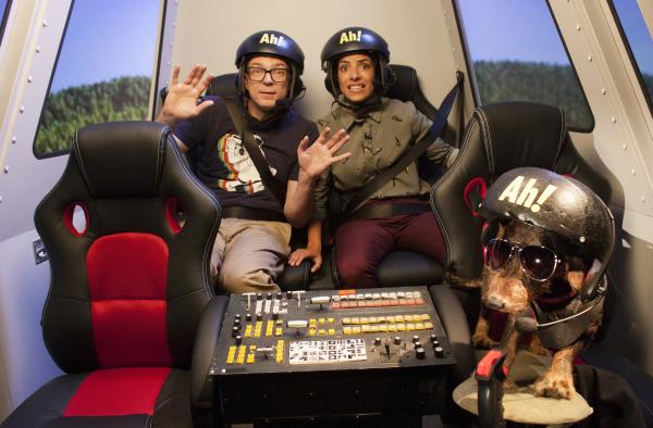 Bild 1 von 1: Clarissa und Ralph beschäftigen sich heute mit dem Thema \