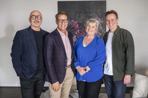 Bild 1 von 4: (v.l.n.r.) Neale Whitaker; Andrew Winter; Karen; Paul