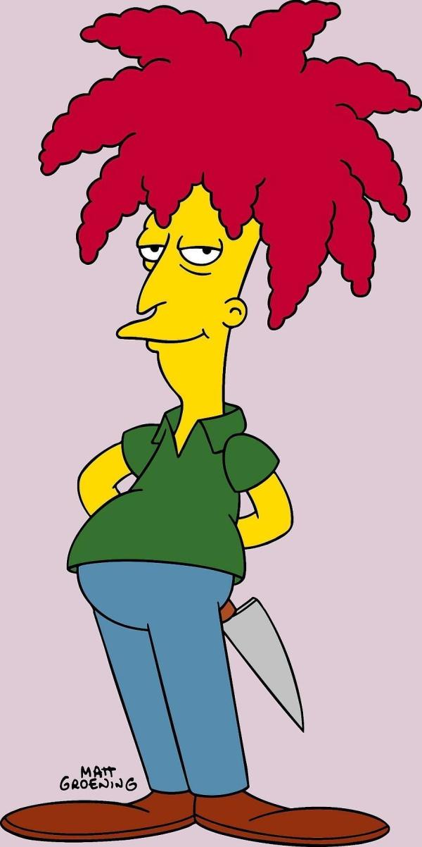 Bild 1 von 18: (14. Staffel) - Nach wie vor hat es Tingeltangel Bob auf Bart Simpson abgesehen ...
