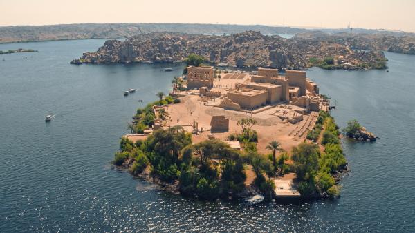 Bild 1 von 2: Schon in der Antike sind die Fluten des Nil Segen und Fluch für die Menschen an seinen Ufern.