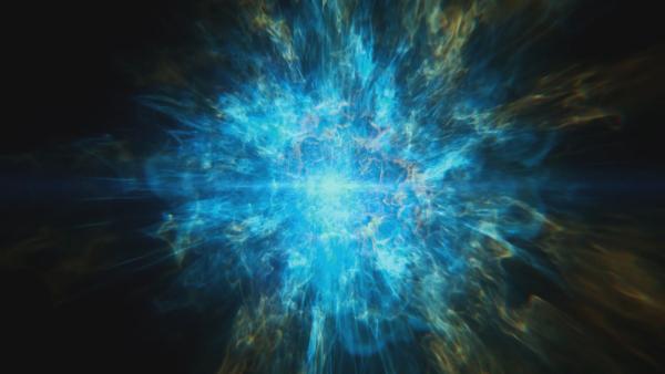 Bild 1 von 4: Als Urknall wird in der Kosmologie der Beginn des Universums, also der Anfangspunkt der Entstehung von Materie, Raum und Zeit vor knapp 14 Milliarden Jahren bezeichnet.