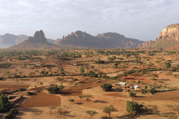 Bild 1 von 2: Vor über 1.700 Jahren siedelten sich die ersten Christen hier an. Das Land ist extrem trocken, doch an einigen Tagen im Jahr regnet es.
