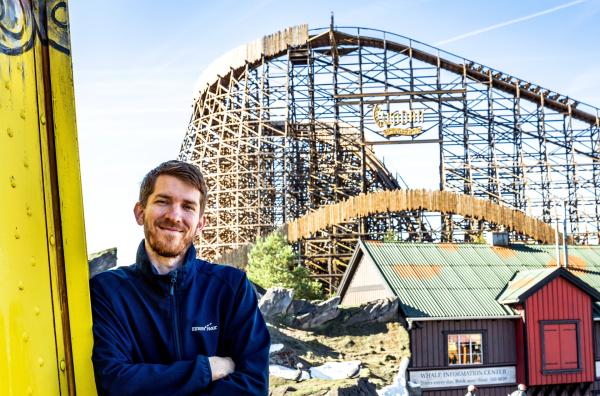 Bild 1 von 5: Florian Frey wollte schon von klein an mit Achterbahnen arbeiten und hat deswegen Maschinenbau studiert.