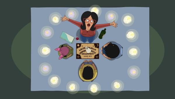 Bild 1 von 9: Wollen mit dem Geist in ihrem Keller kommunizieren: (im Uhrzeigersinn) Linda, Tina, Gene und Louise ...