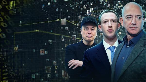 Bild 1 von 4: Tech-Milliardäre wie Elon Musk (l.) und Mark Zuckerberg (M.) versprechen sich viel von der Unterstützung von Donald Trump. Vor allem weniger Regulierung ihrer Unternehmen.