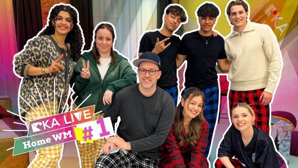 Bild 1 von 1: Gruppenbild v.l.n.r.: notselma, Maria Ziffy, Ben, Sarah, Justin und Samuel Singh, Nevio Wendt und Esther Graf bei der \