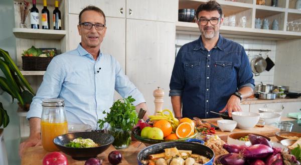 Bild 1 von 1: Dr. Matthias Riedl und Tarik Rose.