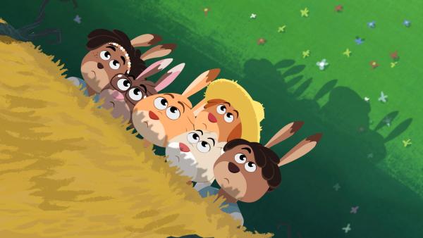 Bild 1 von 3: Die Klasse der Rabbit Academy versteht nur Bahnhof.© SWR/Akkord Film 2026/2Minutes - Honorarfreie Verwendung gemäß der AGB im engen inhaltlichen, redaktionellen Zusammenhang mit genannter Sendung bei Nennung \