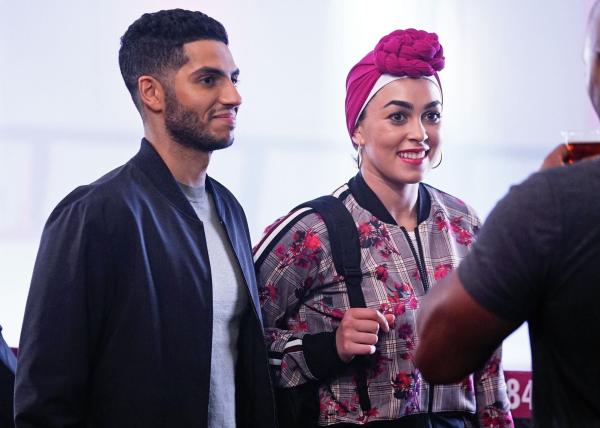 Bild 1 von 23: Salim (Mena Massoud, l.); Marjan Marwani (Natacha Karam, r.)