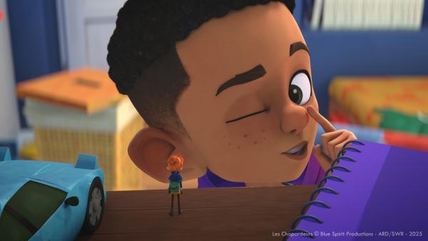 Bild 1 von 3: Arrietty und Tom haben sich heimlich verabredet.