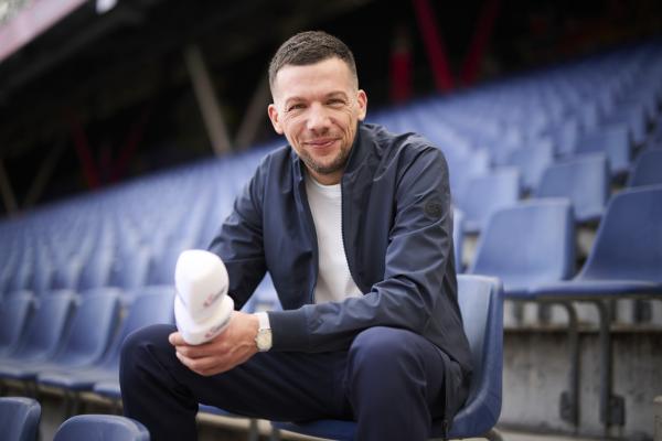 Bild 1 von 8: Michael Wanits während ServusTVs UEFA EURO 2024 Media Day in Wals-Siezenheim, Österreich am 9. April 2024