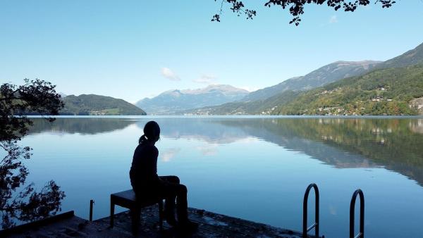 Bild 1 von 6: Im Bild: Entspannung am Millstätter See.