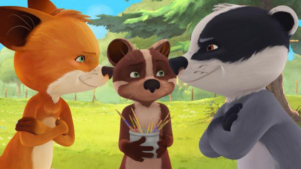 Bild 1 von 3: Martin möchte mit Rosie und Matteo spielen, aber die beiden streiten wieder.