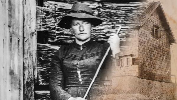 Bild 1 von 5: Therese Radacher, Hüttenwirtin, Matrashaus 1900.