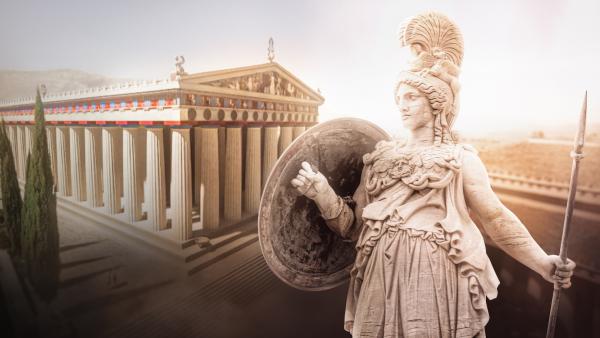 Bild 1 von 5: Athen - eine Stadt mit jahrtausendealter Geschichte. Die Griechen revolutionieren die Architektur der Antike und schaffen eindrucksvolle Bauwerke wie das Parthenon. Athene wird zur Schutzgöttin der Stadt.