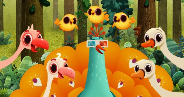 Bild 1 von 1: Odo und die Camperchen graben eine Zeitkapsel aus und erleben die Vergangenheit der Campleiterin.