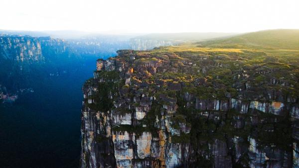 Bild 1 von 11: Insel im Himmel: Auf dem Auyan-Tepui, einem einsamen Tafelberg Venezuelas, hat sich eine eigenständige Tier- und Pflanzenwelt entwickelt. Ein Forschungsteam macht sich auf den Weg, um sie näher zu untersuchen.
