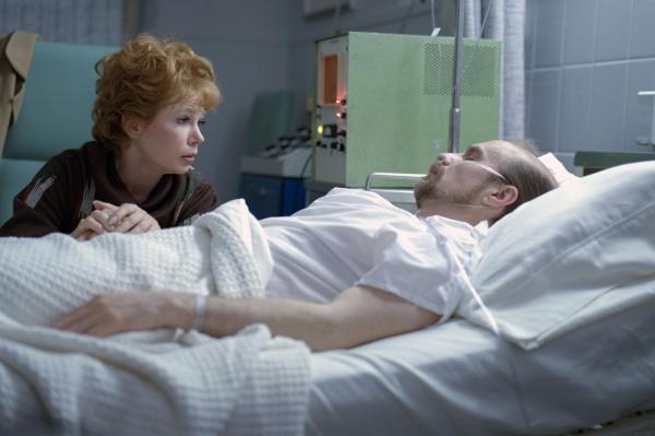 Bild 1 von 8: Gwen Verdon (Michelle Williams, l.); Bob Fosse (Sam Rockwell, r.)