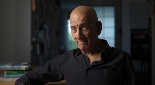 Bild 1 von 6: Der ehemalige israelischer Präsident Ehud Olmert zum Verhältnis zwischen dem Libanon und Israel sowie zu den Auswirkungen der Pager-Attacke im Nahen Osten.