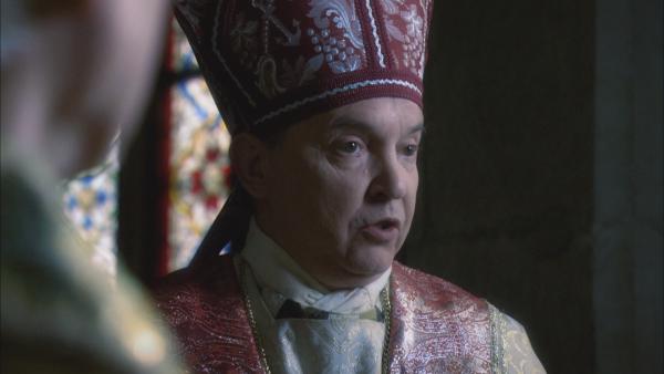 Bild 1 von 2: Für den Papst ist die wachsende Macht von Stauferkaiser Friedrich II. eine Bedrohung. Als der Machtkampf eskaliert, ruft der Papst sogar zu Attentaten gegen den Kaiser auf.