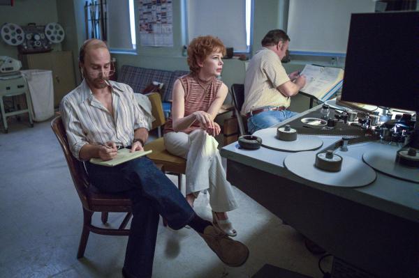 Bild 1 von 8: Bob Fosse (Sam Rockwell, l.); Gwen Verdon (Michelle Williams, Mitte)