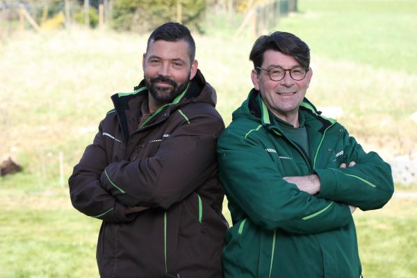 Bild 1 von 3: Stefan Schatz (l.) und Frank Riese (r.).