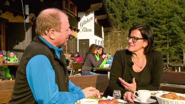 Bild 1 von 11: Im Bild: Harry Prünster und Conny Wasle (Gibler Alm).