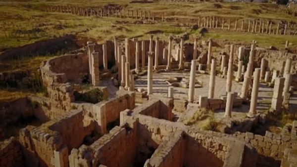 Bild 1 von 5: 749 nach Christus erschüttert ein Erdbeben Nordjordanien. Die Stadt Gerasa wird unter Trümmern begraben - und dadurch zu einer archäologischen Zeitkapsel.