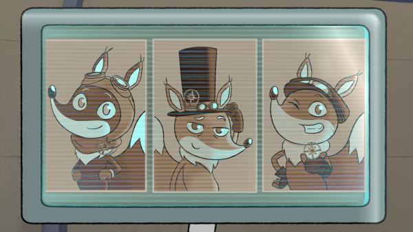 Bild 1 von 2: Auch die Vorfahren des Fuchses haben die Prüfung abgelegt.© WDR/2024 Method Animation - Honorarfreie Verwendung gemäß AGB im engen inhaltlichen redaktionellen Zusammenhang mit genannter Sendung bei Nennung \