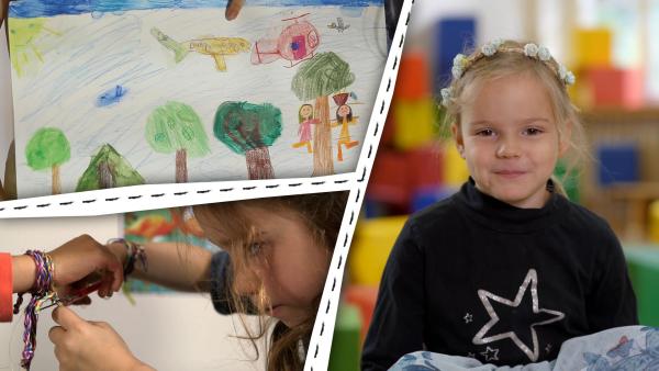 Bild 1 von 2: Kinder sind Freunde.