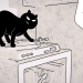 Verdammte Katze!