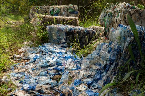 Bild 1 von 4: Von den 78 Millionen Tonnen Plastikverpackungen weltweit landet etwa ein Drittel als Müll in der Umwelt.