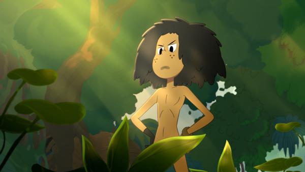 Bild 1 von 3: Enki in Tarzan-Manier