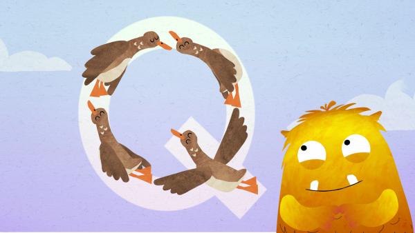 Bild 1 von 1: Nitso und das Enten-Quartett