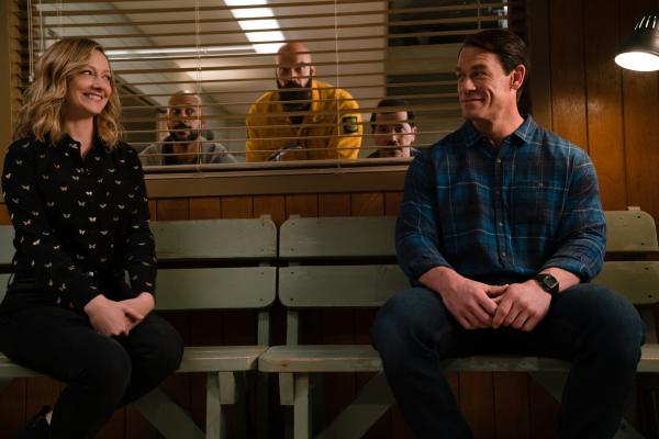 Bild 1 von 10: (v.l.n.r.) Dr. Amy Hicks (Judy Greer); Mark (Keegan-Michael Key); Axe (Tyler Mane); Rodrigo (John Leguizamo); Jake (John Cena)