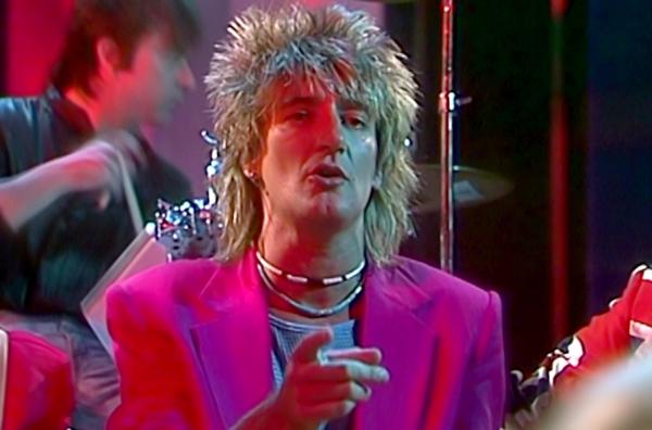 Bild 1 von 2: Rod Stewart im Musikladen.