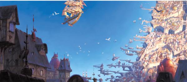 Bild 1 von 16: Seit seiner Kindheit träumt der junge Jim Hawkins von der Suche nach dem sagenumwobenen Planeten, auf dem der Pirat Flint einen geheimnisumwitterten Schatz versteckt haben soll. Als Jim durch Zufall in den Besitz einer Schatzkarte gelangt, beginnt das größte Abenteuer seines Lebens. Jim ist sicher, irgendwo am Ende des Universums liegt er: Der Schatzplanet. Zusammen mit dem Astronom Dr. Doppler bricht er deshalb auf in die Weiten des Universums. Auf der Weltraumgaleone \