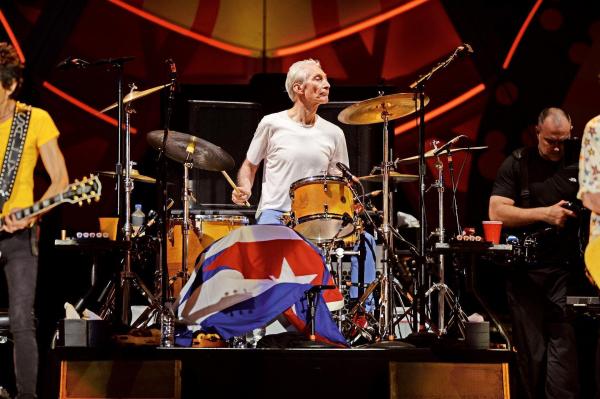 Bild 1 von 10: Im Bild: Charlie Watts.